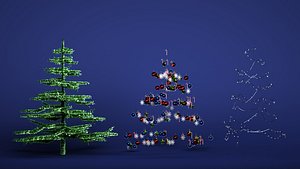 christmas tree 3D
