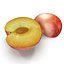 Plum Half 3 3D Model