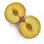 Plum Half 3 3D Model