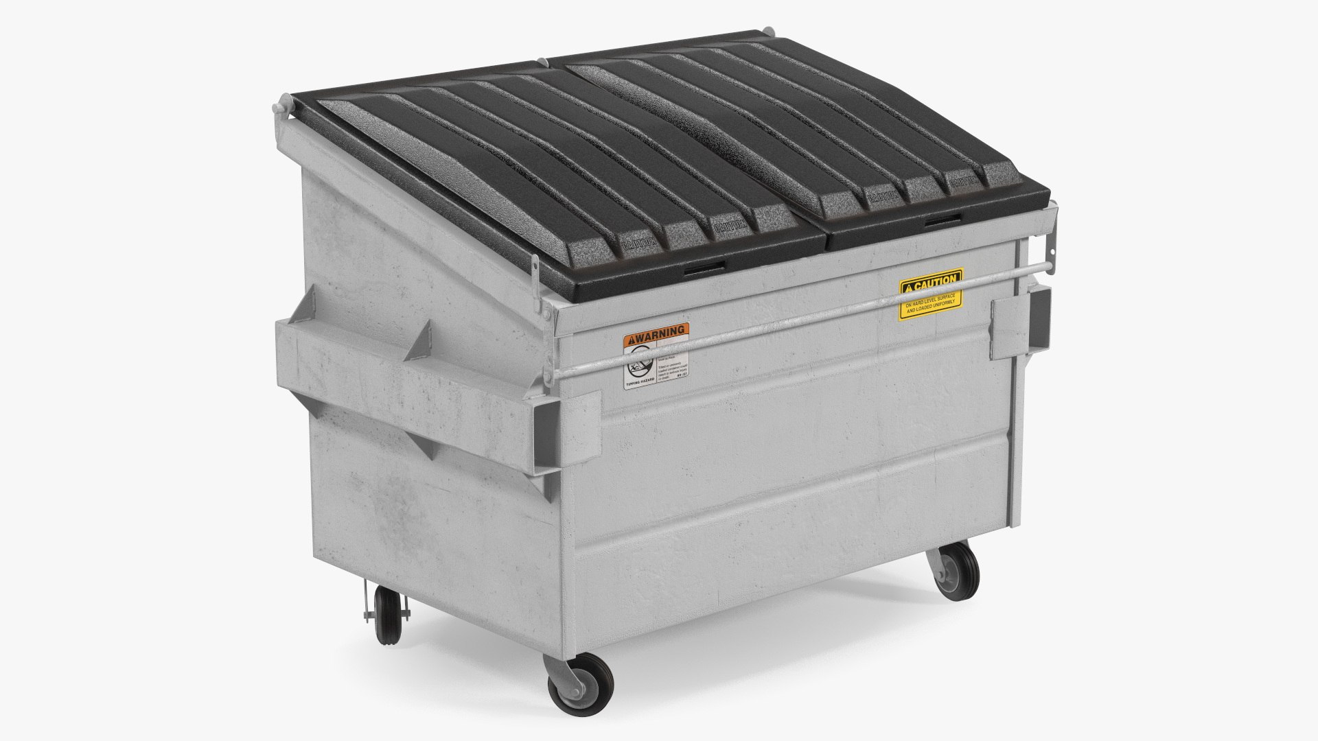 Industrial Waste Dumpster 3D model preview