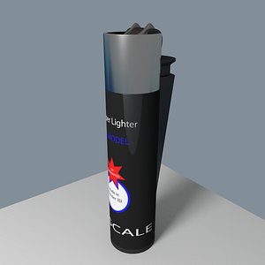 clipper lighter 3d blend
