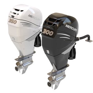 Outboard Motor 300-350HP 3D