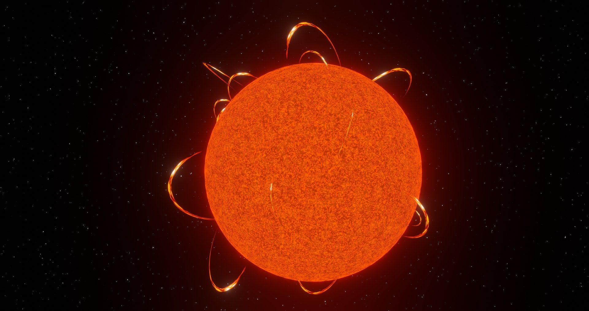 Procedural Sun 3D Model - TurboSquid 1913790