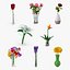 Flowers in Vases Collection 2