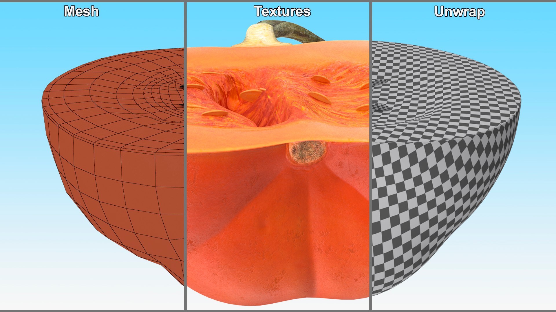 Cut Pumpkin Collection 3D model https://p.turbosquid.com/ts-thumb/xI/Q4oP8d/Lx/cutpumpkincollectionmb3dmodel007/jpg/1708329282/1920x1080/fit_q87/c2641264bd204e8a93c4088736672ef544bfc3c1/cutpumpkincollectionmb3dmodel007.jpg