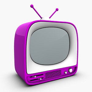 3d 3ds cartoon mini toy tv