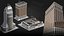 New York City Buildings  Street Environment  Asset Kitbash Pack