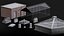 New York City Buildings  Street Environment  Asset Kitbash Pack