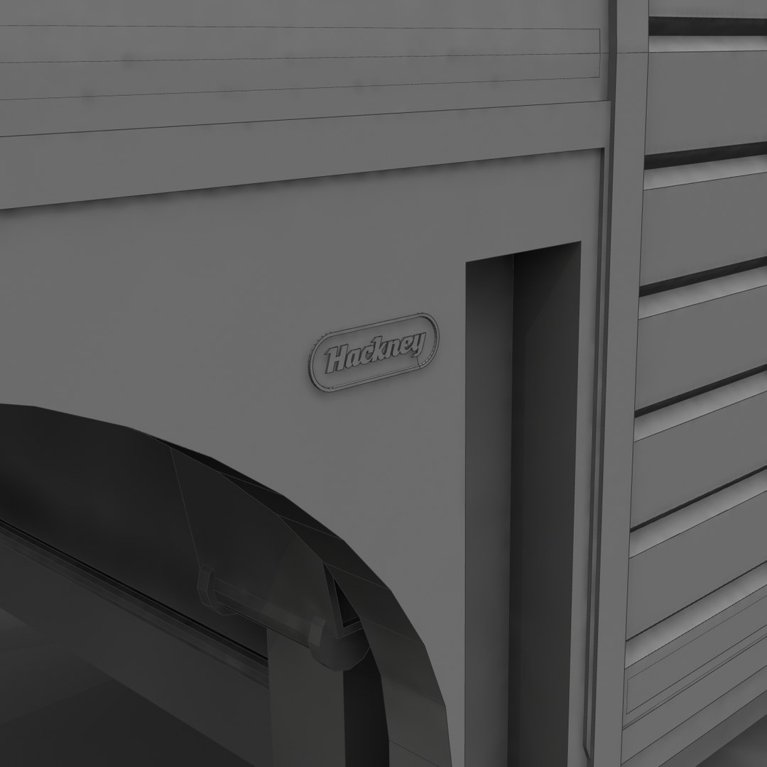 3d Model Trailer Hackney Beverage