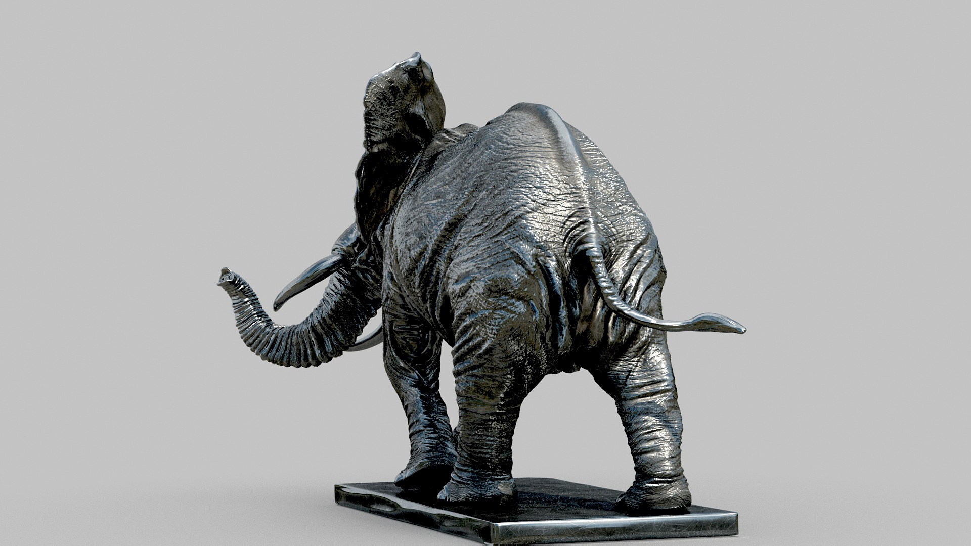 Elephant statue 3D - TurboSquid 1559448