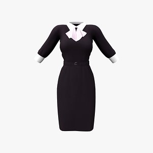 Maid Uniforms With Cravat