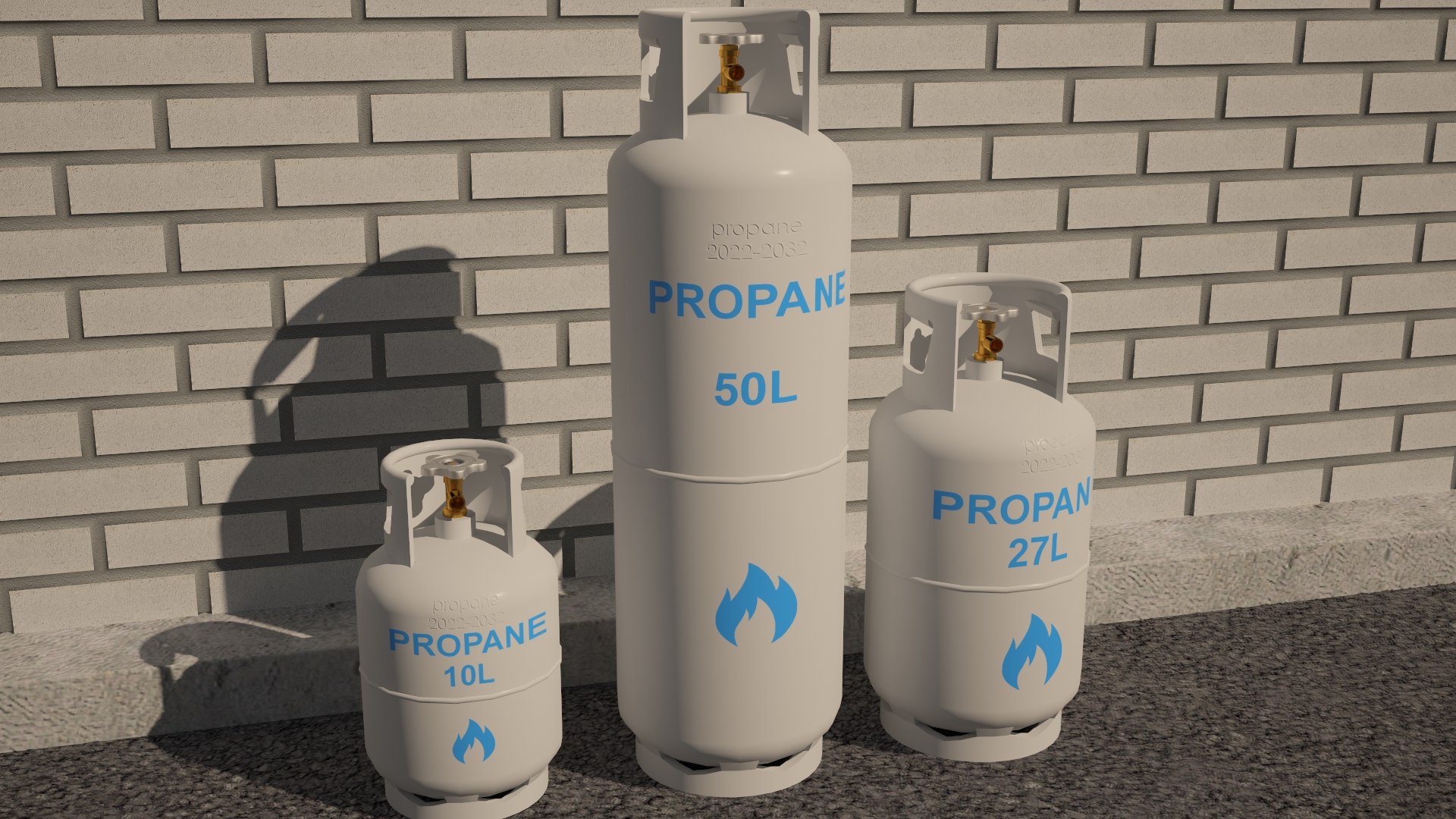 Home Propane Tank 3D Model - TurboSquid 1881746