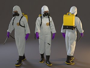 Biohazard Suit Female ACC 2130 001