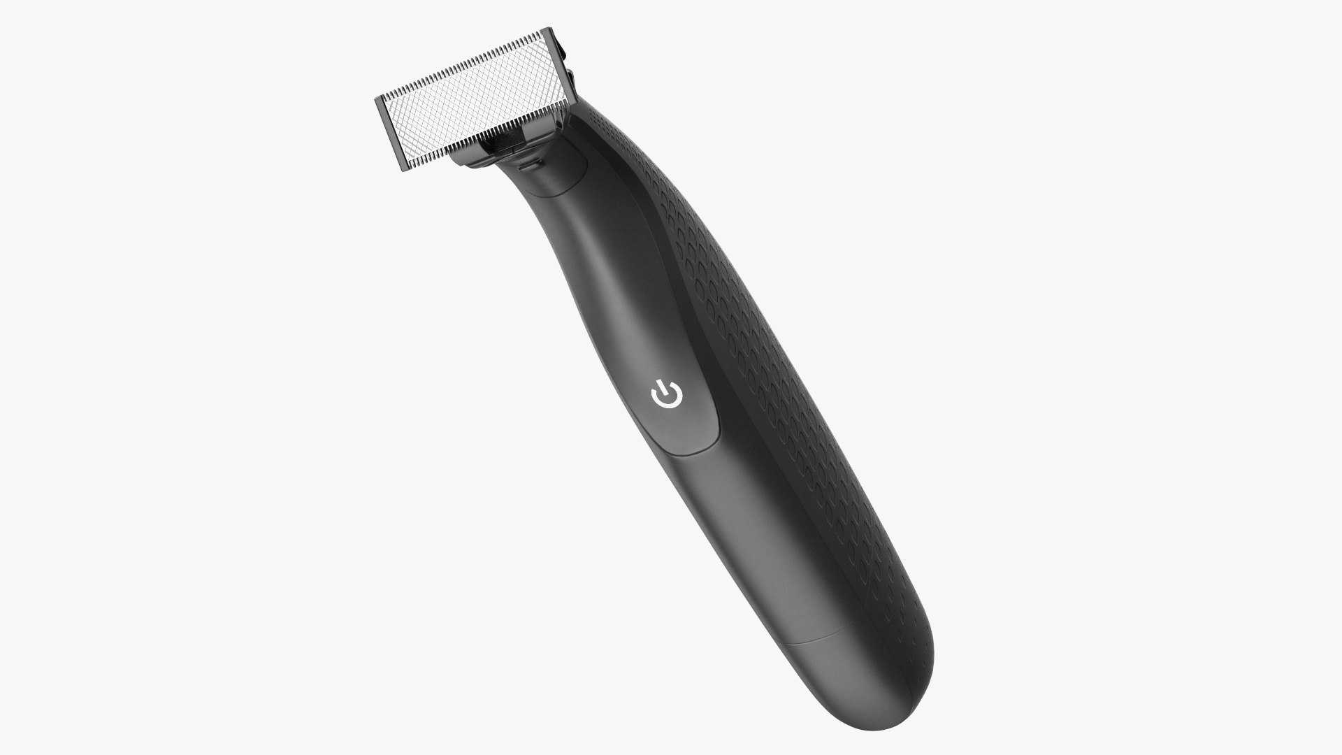 Electric Hair Trimmer Black 3D model preview