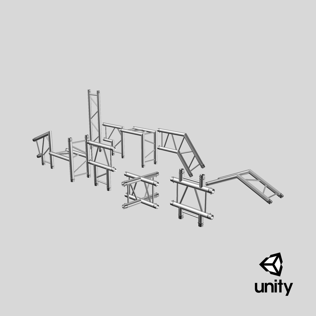 3D model truss pieces https://p.turbosquid.com/ts-thumb/xI/gvYydC/X4/stemcell_unity_render/png/1709770050/1920x1080/fit_q87/2cf9c0bd6a30dc6f42f3d1b61a8339f1f71d9ef4/stemcell_unity_render.jpg
