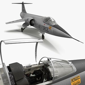 Lockheed F-104 Starfighter Aircraft Jet
