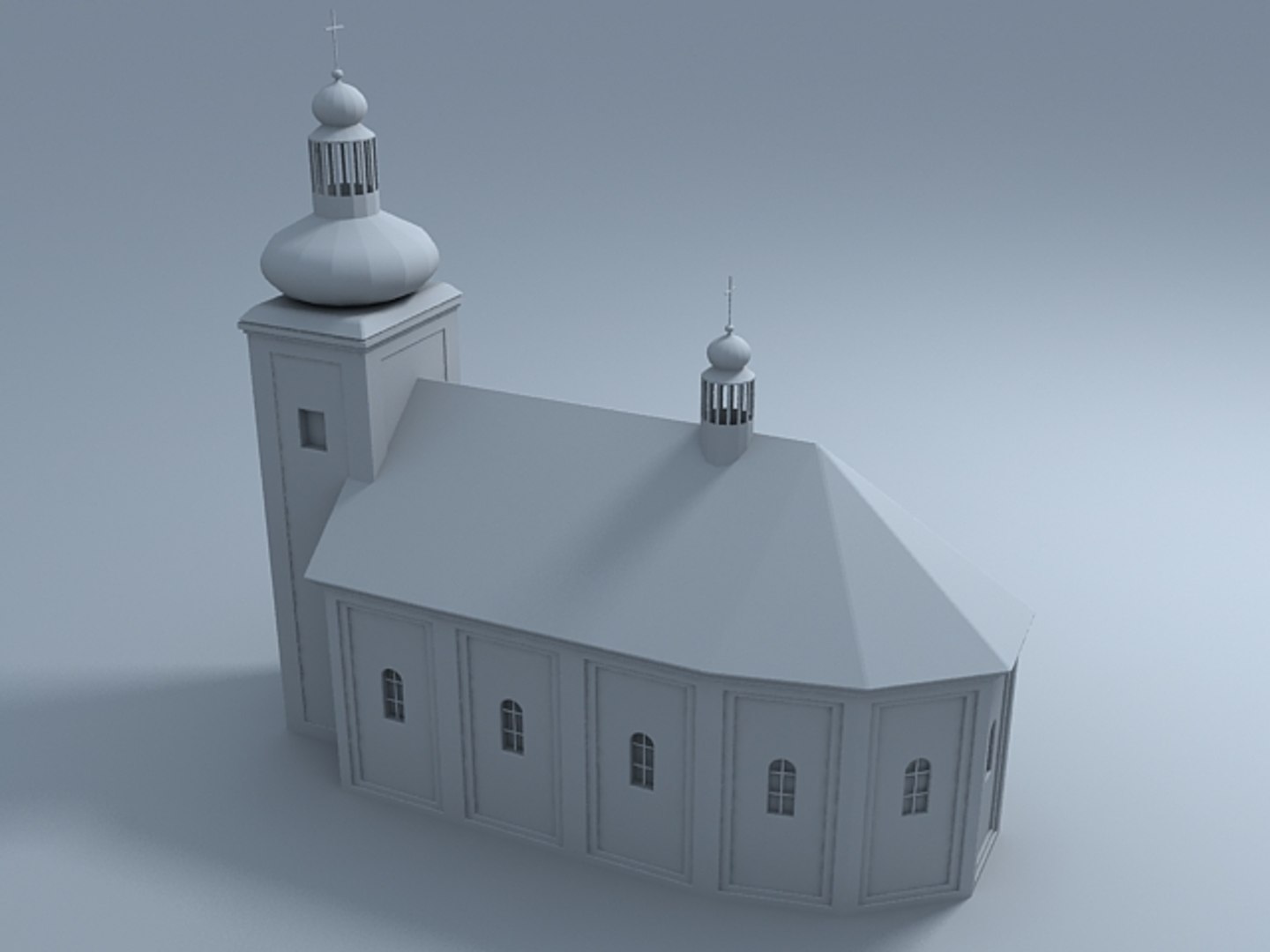 Church 3d Model