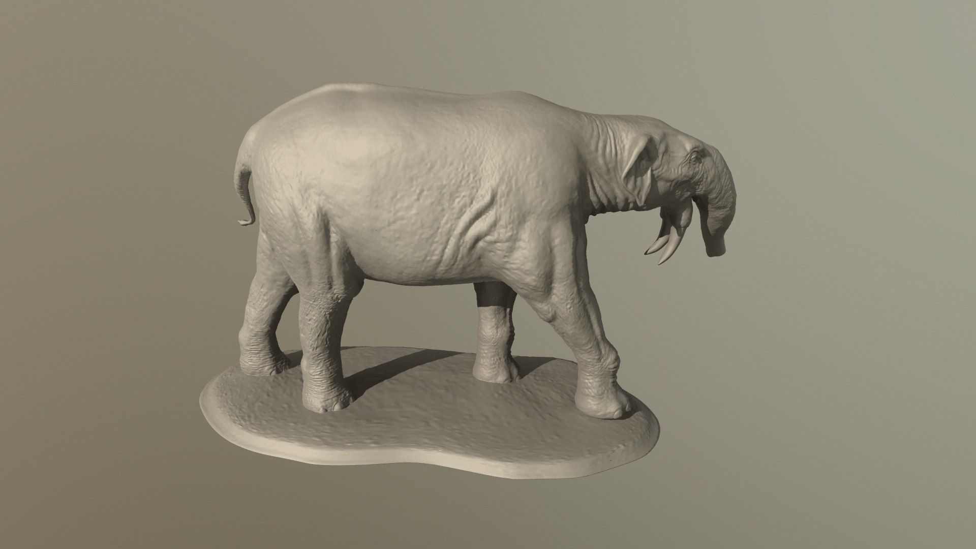 3D Deinotherium - TurboSquid 1529335