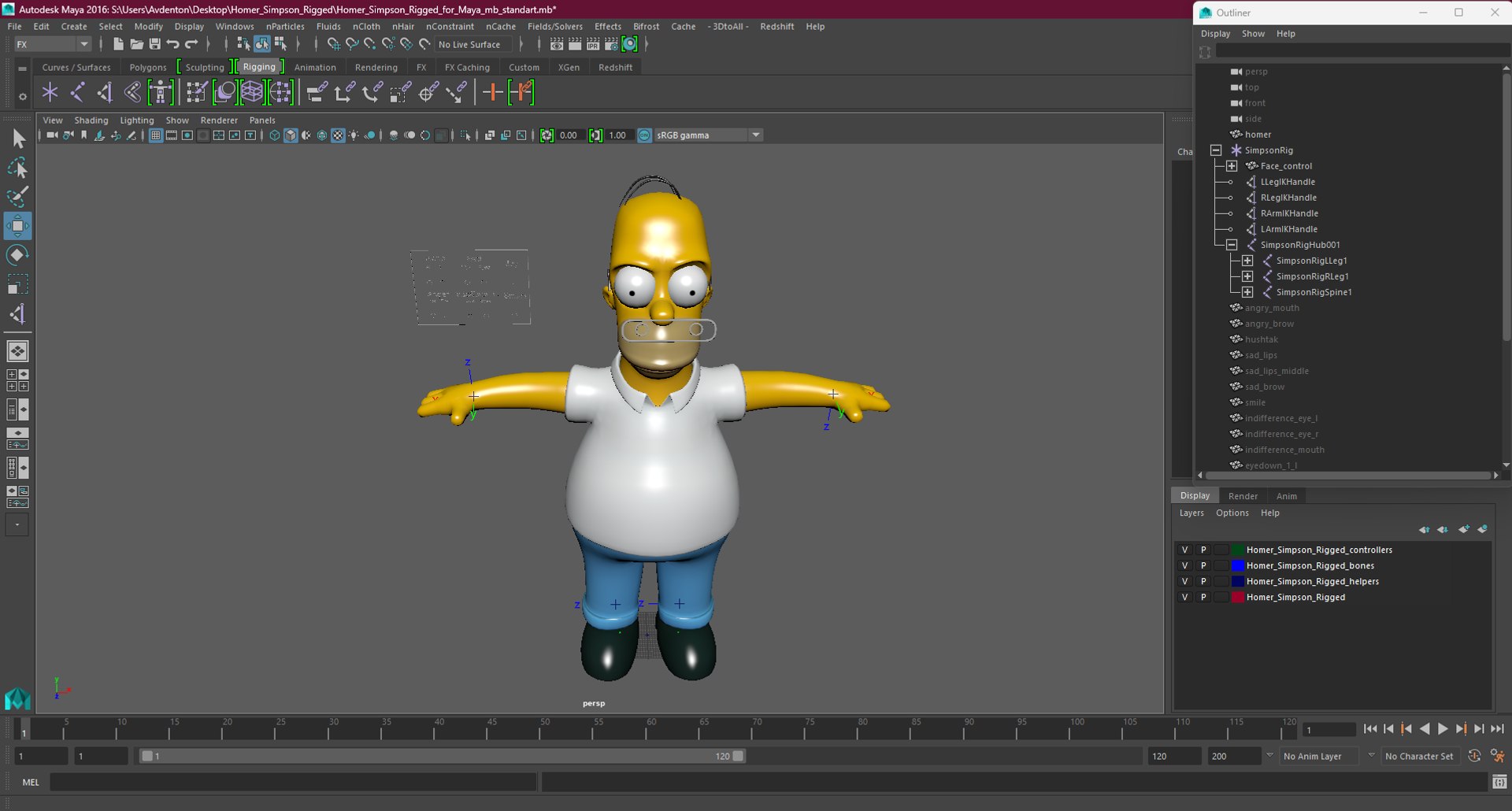 3D Homer Simpson Rigged for Maya https://p.turbosquid.com/ts-thumb/xI/ith67s/35/homersimpsonriggedformaya3dsmodel040/jpg/1721348933/1920x1080/fit_q87/75154831481d0e77a745be259774978e0f8d6172/homersimpsonriggedformaya3dsmodel040.jpg