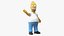 Homero Simpson preparado para Maya
