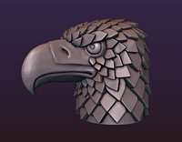 Eagle head stylized Print