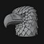 Eagle head stylized Print