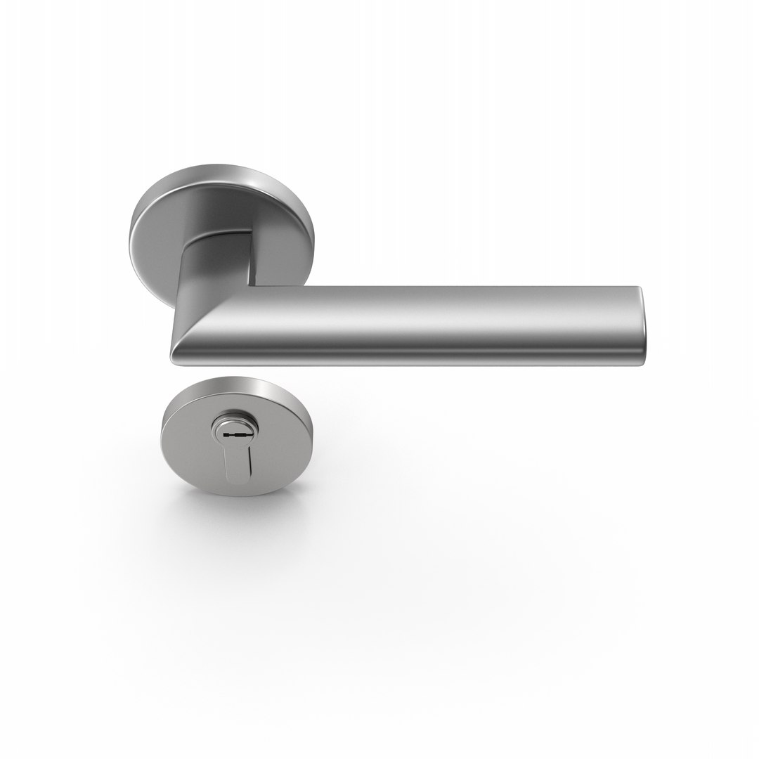 Doorbell Button Silver Door 3D Model - TurboSquid 1713112