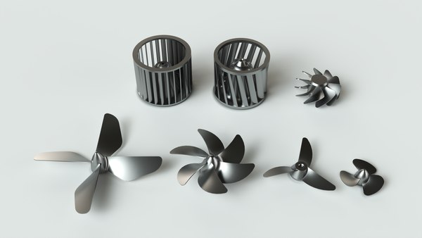 Fans Propeller 3D-Modell 3D-Modell - TurboSquid 2138457