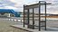 Bus Stop Shelter 3D model