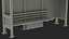 Bus Stop Shelter 3D model