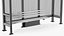 Bus Stop Shelter 3D model
