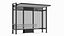 Bus Stop Shelter 3D model