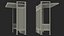 Bus Stop Shelter 3D model