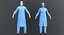 rigged surgeons characters 3D