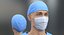 rigged surgeons characters 3D