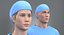 rigged surgeons characters 3D