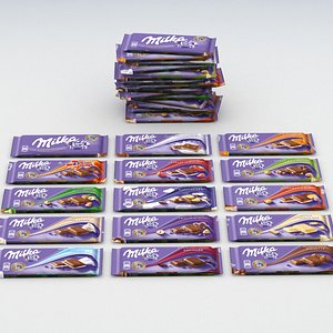 Mondelez Milka Chocolates 100g collection