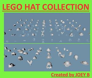 LEGO 50 Piece Hat Collection