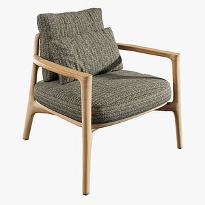 3D Armchair model