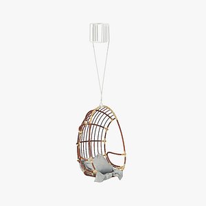 wicker swing 3D