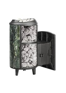 3D Sauna Stove Atmosphere L grid lamellas serpentine