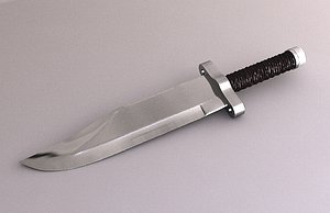 3d barbarian knife