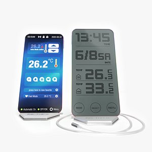 station thermostat 2in1 generic 3D model