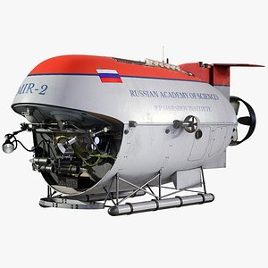 3D Submersible MIR-2 Deep Ocean Research Laboratory PBR