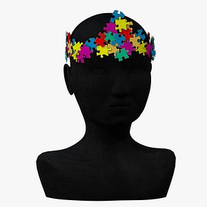 3D Crown Puzzle Color