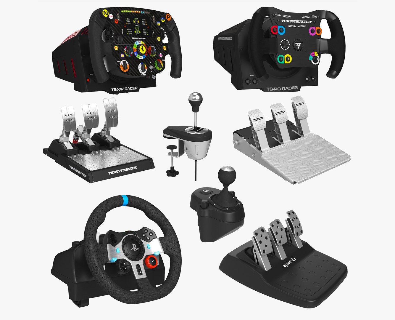 Racing Steering Wheel Controller Collection 3D model https://p.turbosquid.com/ts-thumb/xJ/7HcrKD/QI/racingsteeringwheelcontrollercollection01/jpg/1634462734/1920x1080/fit_q87/2cccb8851674d9f653d33a3cf4233c6168d64fd0/racingsteeringwheelcontrollercollection01.jpg