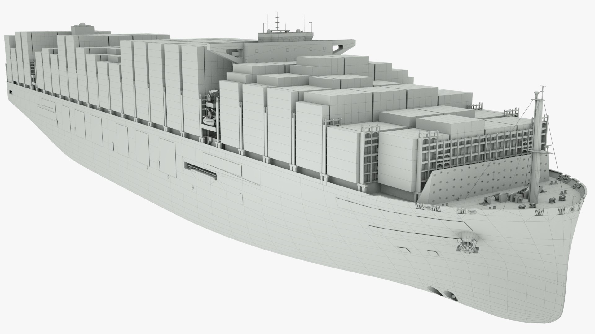 3D Container Ship Collection Volume 13 - TurboSquid 1768842