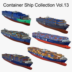 Container Ship Collection Volume 13