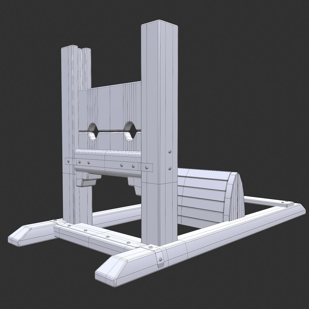 3D Inquisition Pillory PBR - TurboSquid 1855439