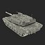m1 abrams 2 rigged 3d model